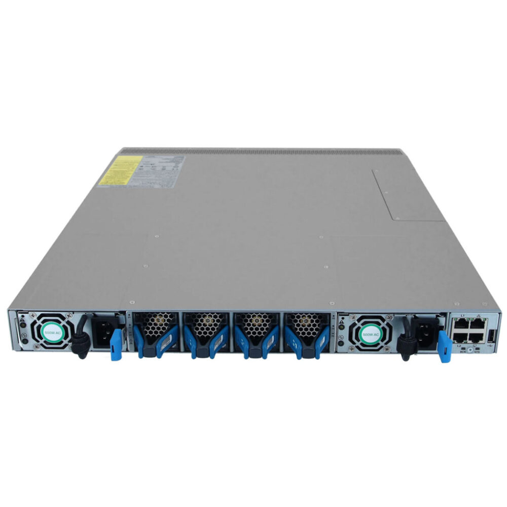 Switch Cisco Nexus N9K C93180YC-FX 48 Portas 1/10/25G SFP+/SFP28 + 6 Portas 40/100G QFSP28 GERENCIÁVEL L3 (Equipamento usado) - Imagem 3