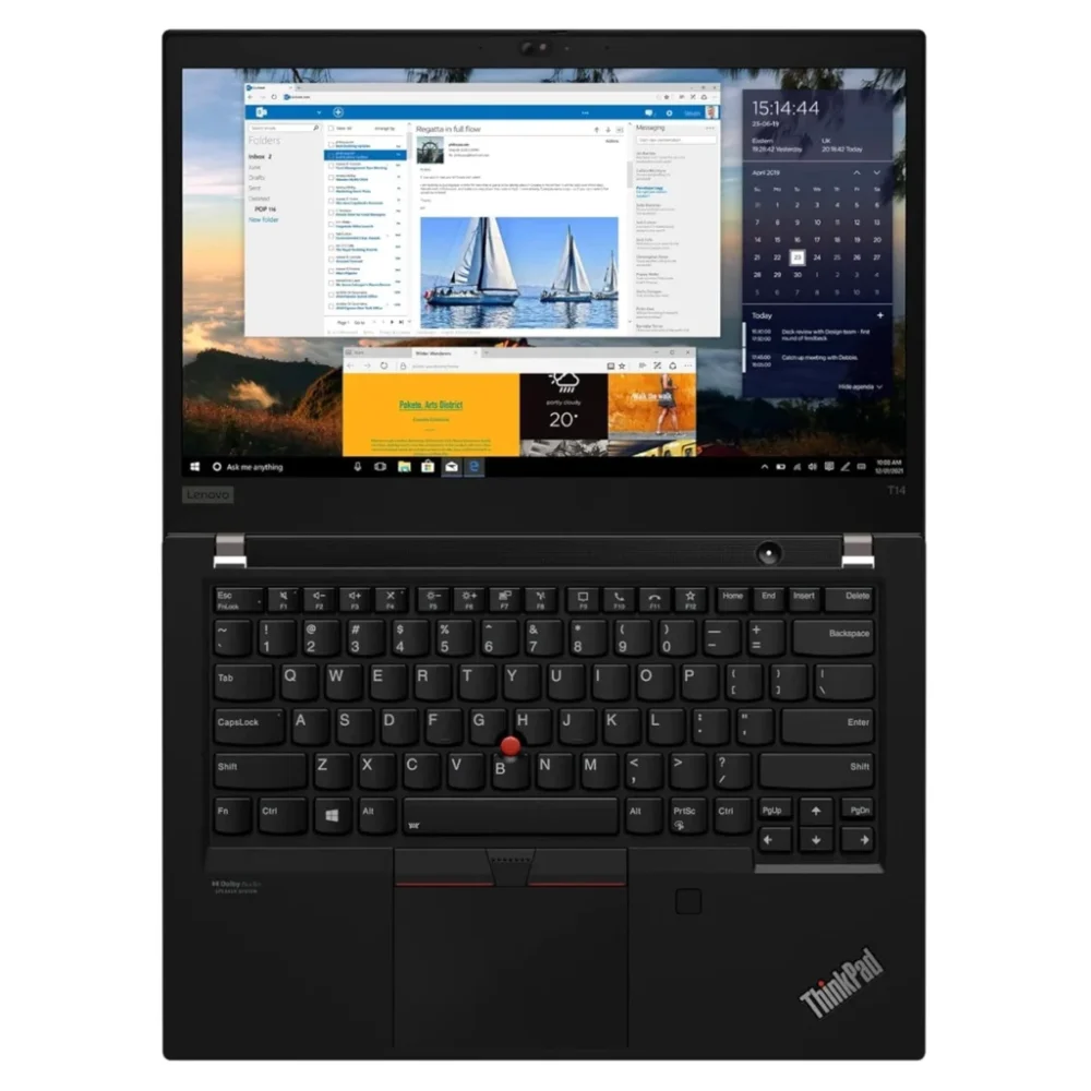 Notebook Lenovo ThinkPad T14 Geração 2 Intel Core i5 10º Geração 8GB RAM 256GB SSD Biometria Windows 10 (Equipamento Usado) - Imagem 5